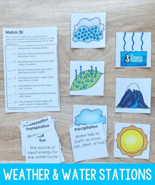 Water Cycle Matching Station